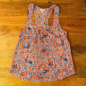 Joie silk racerback top